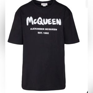Alexander Mcqueen Unisex Print Tee shirt Sz 38/M